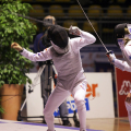 L\'attacco della koreana Hyun Hee Nam