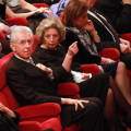 Mario Monti insieme alla moglie Elsa