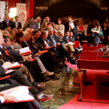 Un momento della conferenza stampa