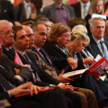 Un momento della conferenza stampa