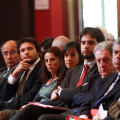 Un momento della conferenza stampa