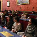 Un momento del convegno in Sala Rossa