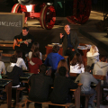 La Grande Storia - il set durante le riprese