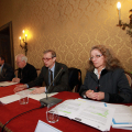 Un momento della conferenza stampa