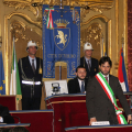 L\'intervento dell\'Assessore Enzo Lavolta alla cerimonia commemorativa dei dipendenti comunali caduti