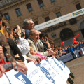 Il pubblico in piazza San Carlo