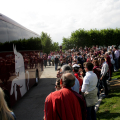 L\'arrivo dei giocatori del Torino