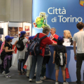 Lo stand della Città di Torino