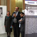 Marinella Pomarici, Associazione A Voce Alta di Napoli; Maurizio Braccialarghe, Assessore alla Cultura della Città di Torino e Marco Grimaldi, Consigliere Comunale