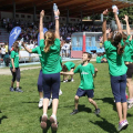 La festa allo stadio Primo Nebiolo