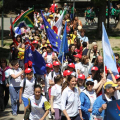 L\'arrivo al palasport Ruffini