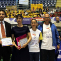 Le premiazioni con l\'Assessore allo sport della Città di Torino, Stefano Gallo e la Direttrice della Direzione Sport e Tempo Libero, Elisabetta De Nardo