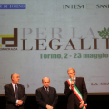 L\'apertura dei lavori di Biennale Democrazia per la Legalità, al Teatro Carignano