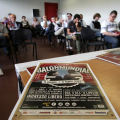 Un momento della conferenza stampa
