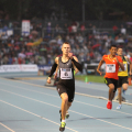 Il ceco Maslack Pavel, vincitore dei 400 mt