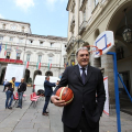 Dino Meneghin, presidente della Federazione Italiana Pallacanestro