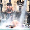 Fontana Angelica, piazza Solferino