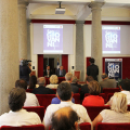 Un momento della conferenza stampa