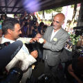 Il matrimonio di Giovanni Minerba, direttore del GLBT film festival e Damiano Andresano