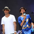 I presentatori degli MTV days: Marracash e Angela Rafanelli