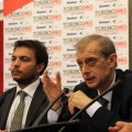 L\'Assessore allo sport Stefano Gallo e il Sindaco Piero Fassino