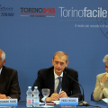 Un momento della conferenza stampa