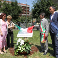 Lo scoprimento della targa
