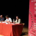 Un momento della conferenza stampa