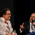 Philippe Daverio e l\'Assessore Maurizio Braccialarghe