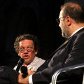 Philippe Daverio e l\'Assessore Maurizio Braccialarghe