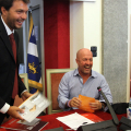 Un momento della conferenza stampa