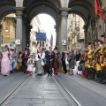 Il corteo storico in via Milano