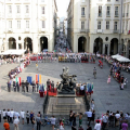 Vista su piazza Palazzo di Città