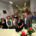 Un momento dell\'incontro alla scuola elementare Gabelli