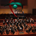 La cerimonia di apertura del Prix Italia. L\'Orchestra Sinfonica Nazionale della Rai, diretta dal Maestro Juraj Valcuha