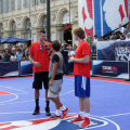 Danilo Gallinari e Nicolò Melli salutano il pubblico torinese