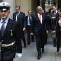 L\'arrivo a Palazzo Civico