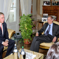 Piero Fassino e David Thorne