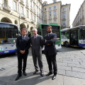 Gli Assessori Claudio Lubatti, Enzo Lavolta e Silvio Angori, Amministratore Delegato Pininfarina