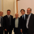 Walter Vergnano, Mario Turetta, Arnaldo Pomodoro, Michele Coppola, Maurizio Braccialarghe