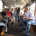 Marco Malvaldi sul tram storico