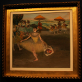 Ballerina con bouquet che saluta, 1877