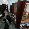 L\'allestimento della mostra nei locali dell\'Archivio Storico