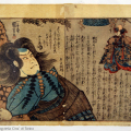 Utagawa Kuniyoshi, commemorazione per l\'attore Nakamura Utaemon IV, 1852 - img_1311