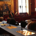 Un momento della celebrazione in Sala Rossa