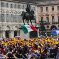 La festa dei giovani in piazza San Carlo