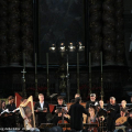 Un momento del concerto nella Chiesa di San Filippo Neri