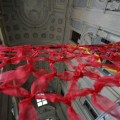 Gli intrecci nella balconata di Palazzo Madama