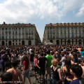 Studenti in Piazza Castello