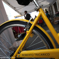 La bici dell\'Assessore all\'Ambiente, Roberto Tricarico
